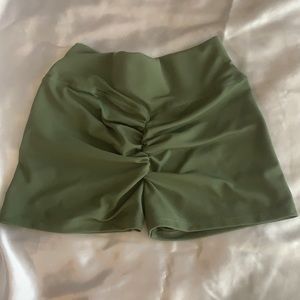 NWOT Ruched Workout Shorts